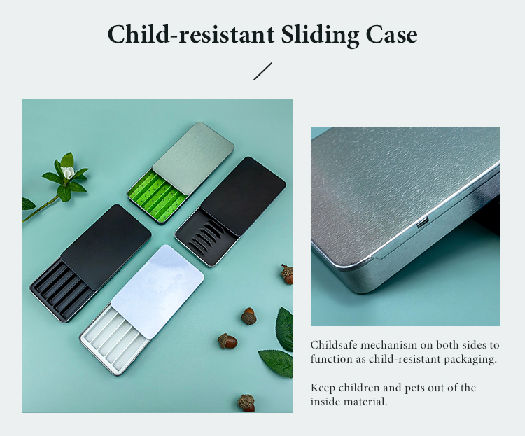 childproof tin case