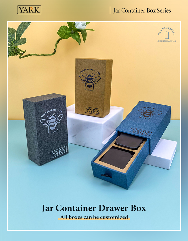 Jars container drawer box