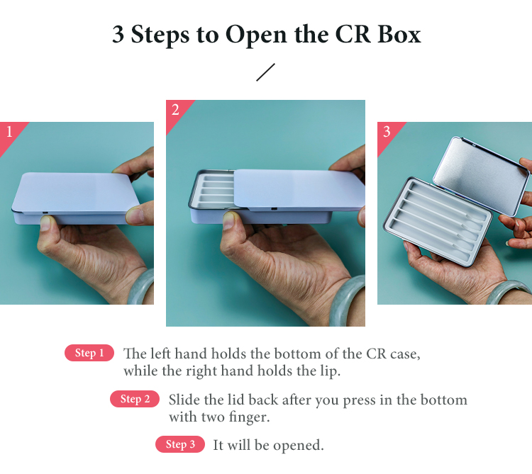 CR slide tin case