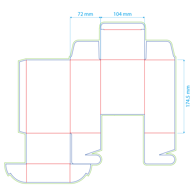 Gravity feeder display box