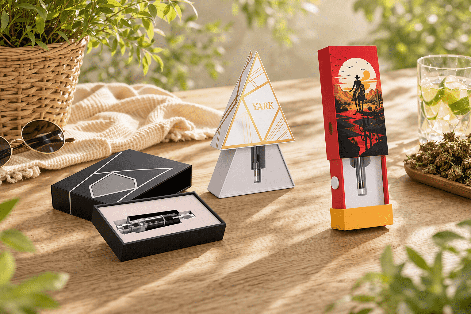 Custom Child Resistant Paper Box Packaging for Cannabis Products