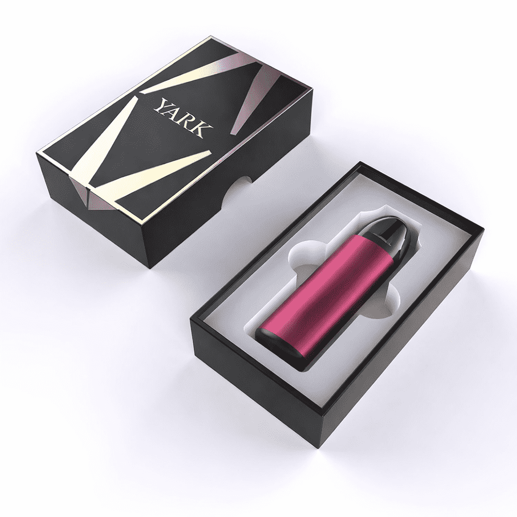 custom rigid cardboard vape cartridge box packaging