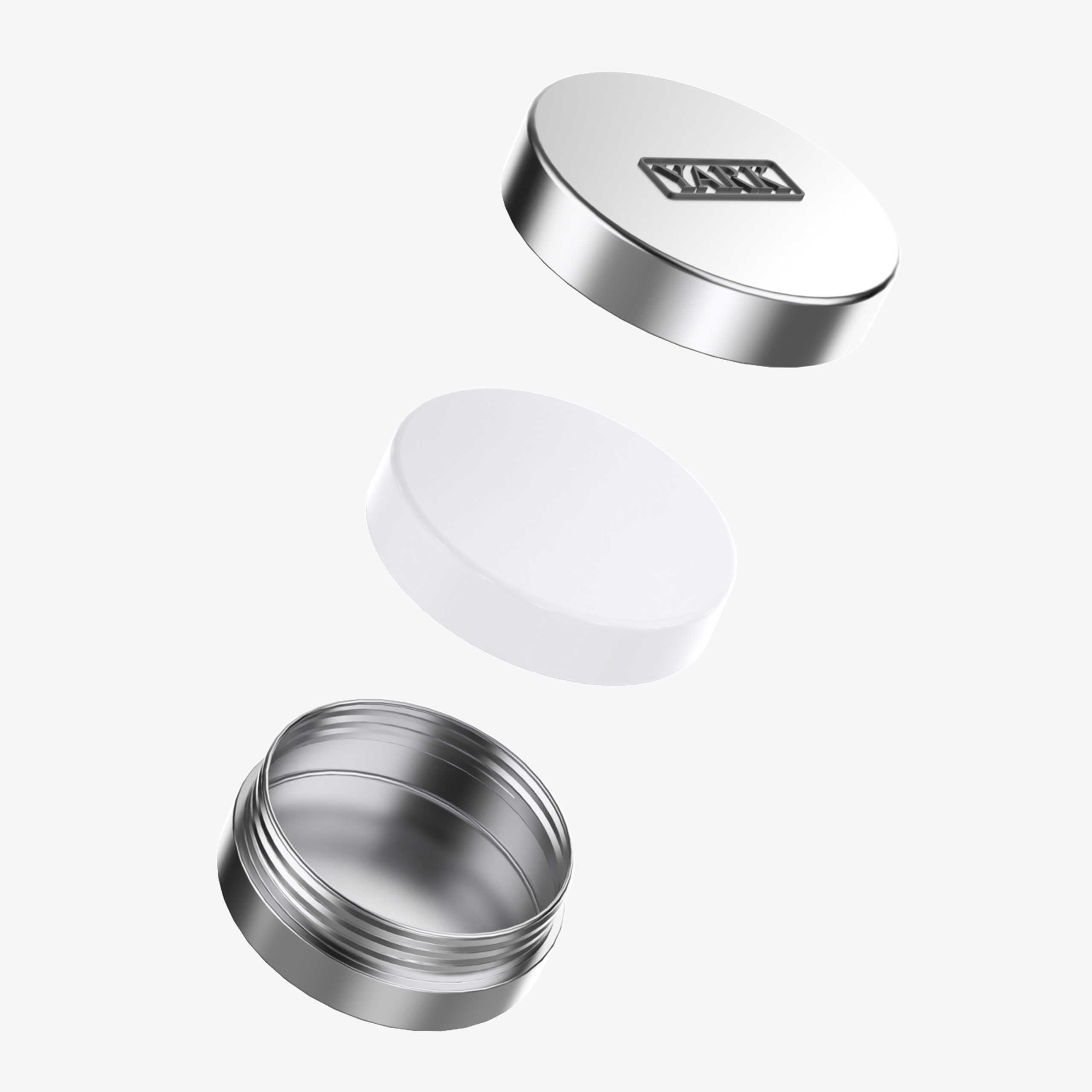 Child resistant tin case inner liner sealing structure exploded view