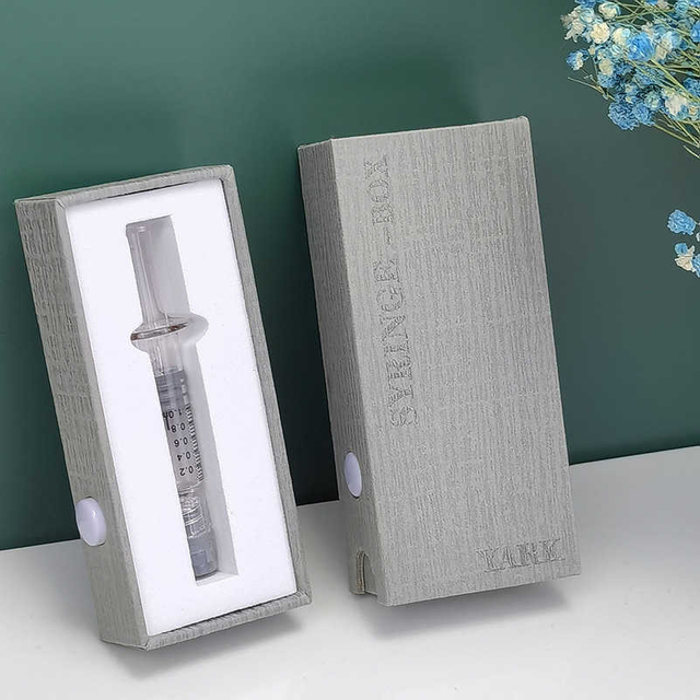 Child Resistant Dab Syringe Packaging Rigid Box