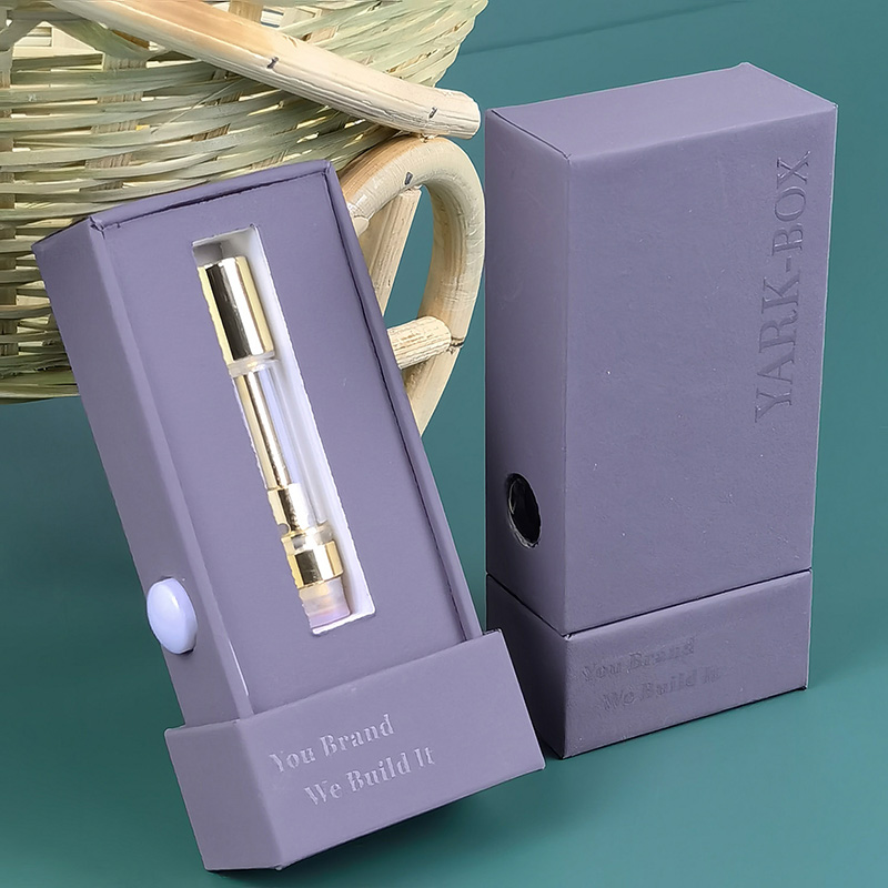custom vape cartridge rigid box material
