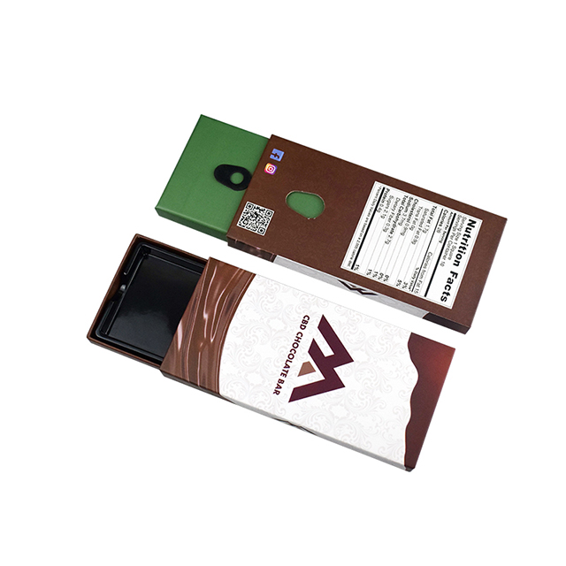 Custom Child Resistant Packaging For Edible Cannabis Chocolate 