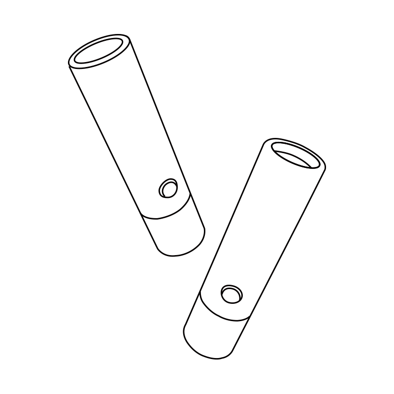 Paper tube packaging structure for cannabis vape cartridges, cylindrical tube design with secure fit