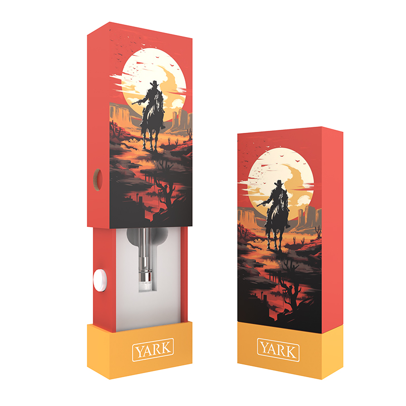 Custom Drawer Vape Cartridge Packaging Box with Display Base