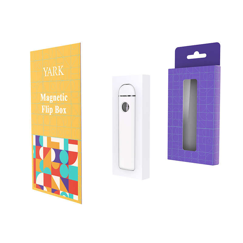 Folding Magnetic All in One Vape Packaging with Hanging Hook