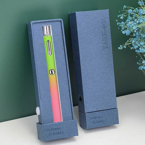 Premium Child Resistant Drawer Disposable Vape Packaging with Display Base