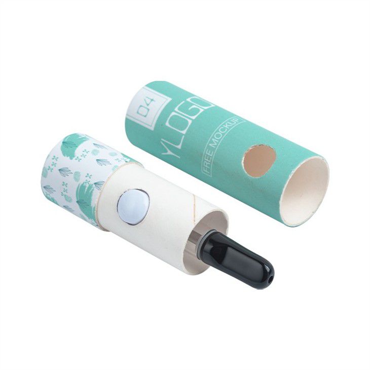 Custom Child Resistant Paper Tube for Vape Cartridge Packaging