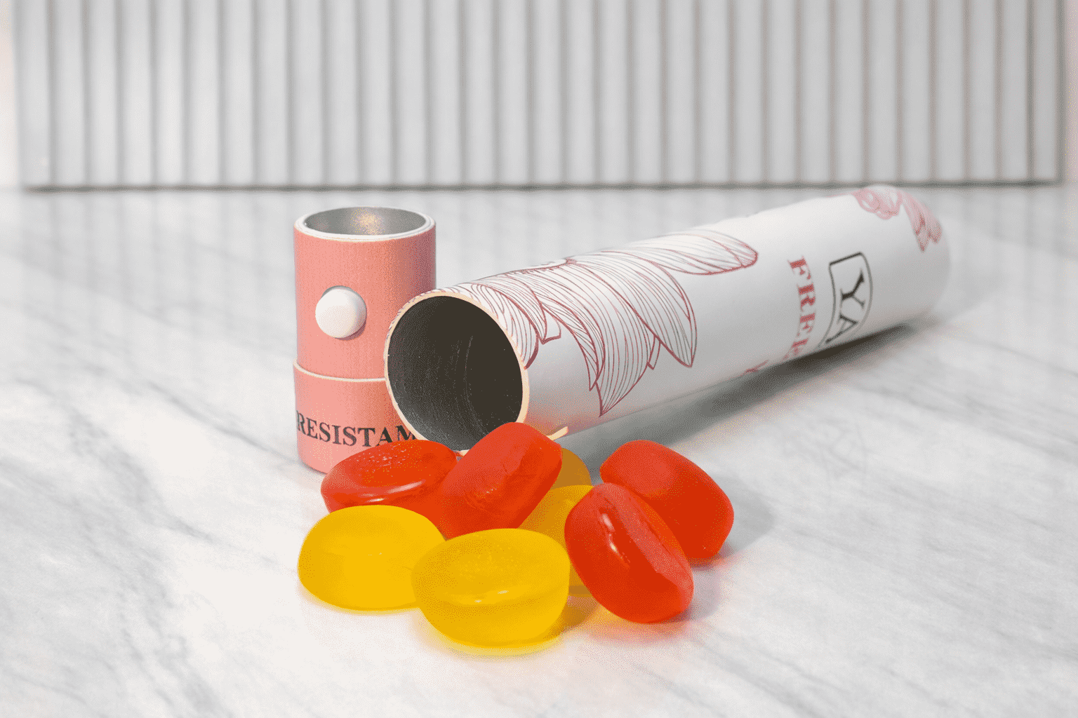 Paper Tubes for Gummies, Mints, and Other Edibles