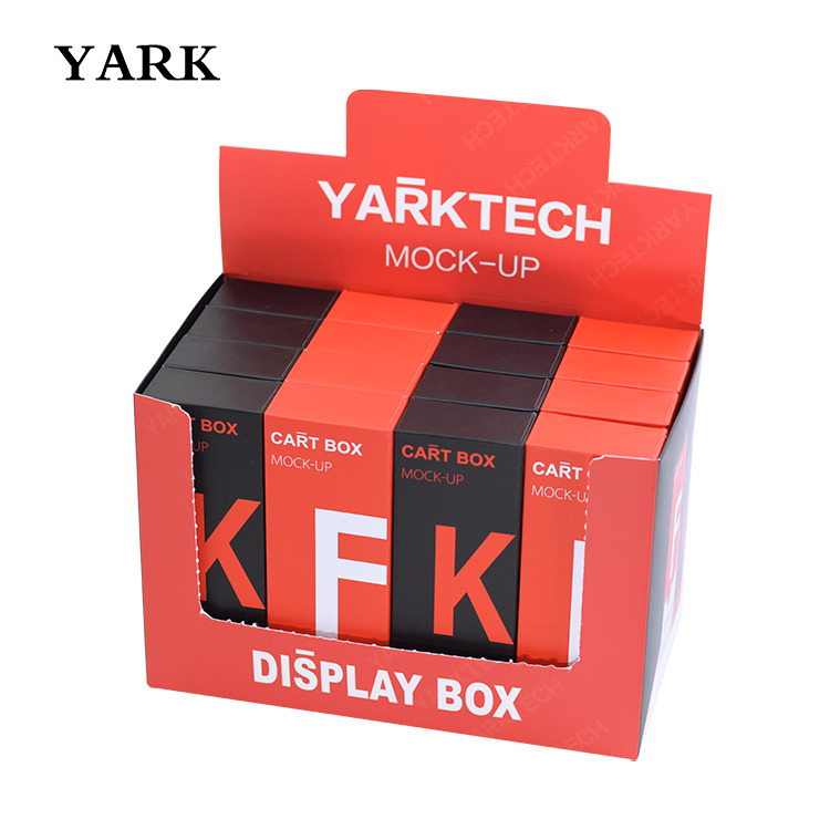 Vape Cartridge Counter Display Box with Custom Printing