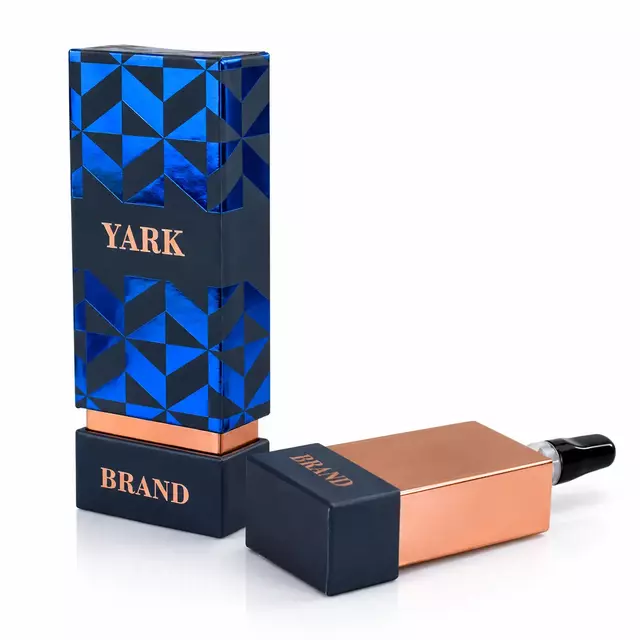 Luxury Stand-Up Vape Cartridge Packaging Box with Foil Finish