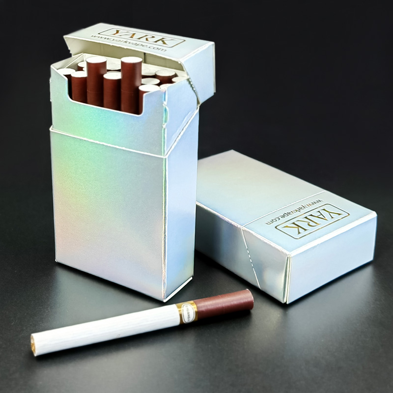 Child Resistant Flip-Top Cigarette-Shaped Box for Pre-Roll Joints