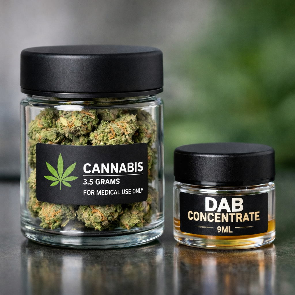 Child resistant glass jar packaging for cannabis flower and concentrates