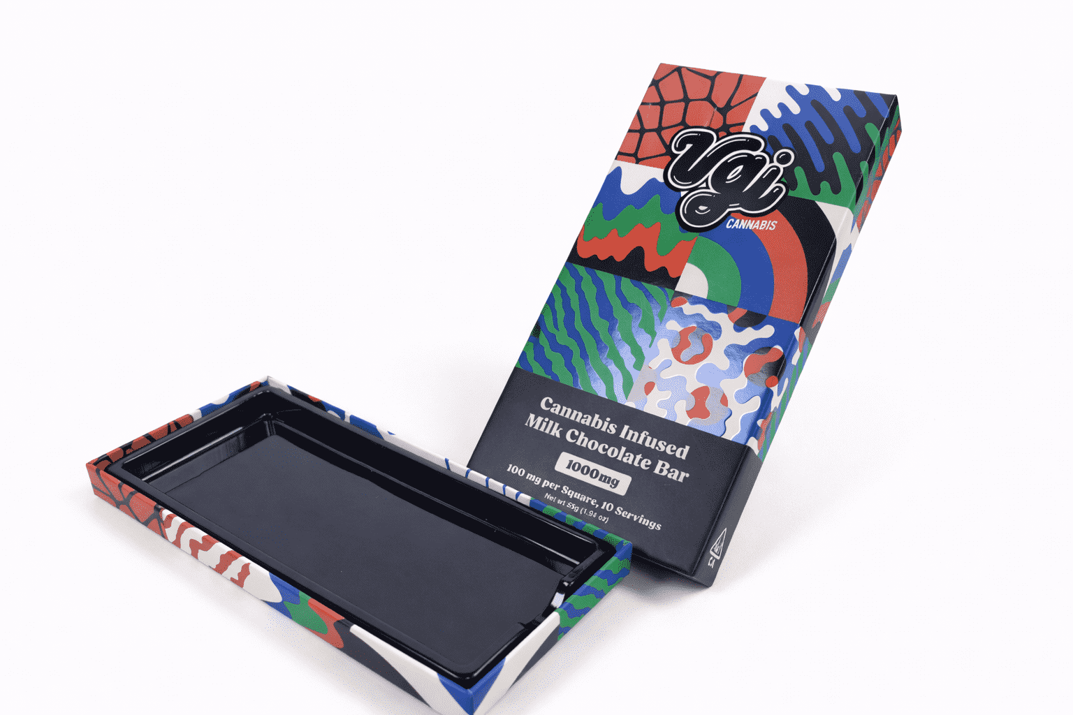Custom magnetic closure cannabis gift box – premium packaging example