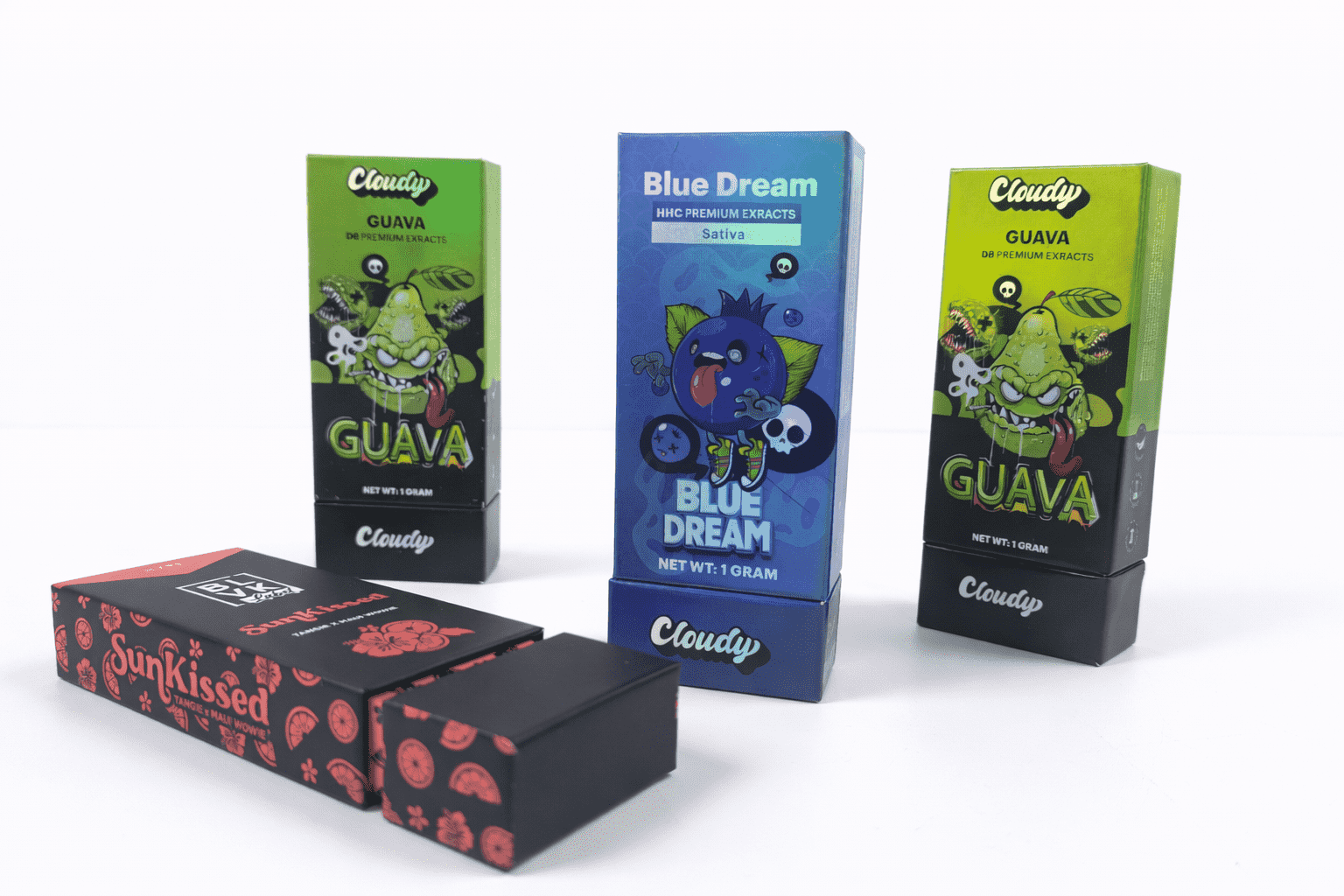 Custom printed weed packaging box – OEM production example