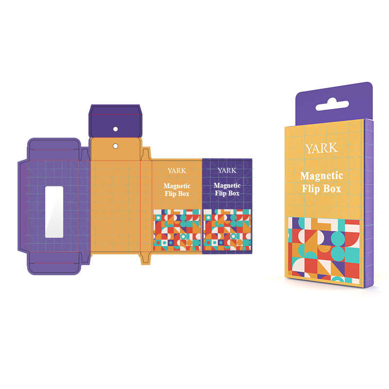 Folding Magnetic All in One Vape Packaging with Hanging Hook