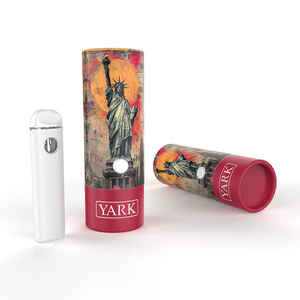 Child Resistant Cylinder Paper Tube for All-in-One Vape Pen Packaging