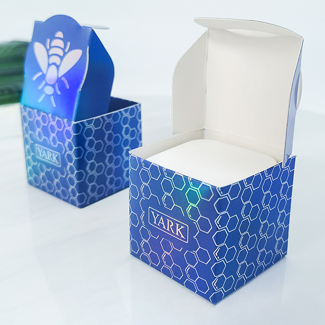 Custom Cannabis Concentrate Folding Carton Packaging with Labels 