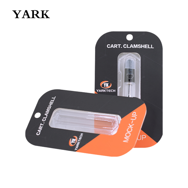 1ml CBD Vape Cartridges Clamshell Blister Packaging