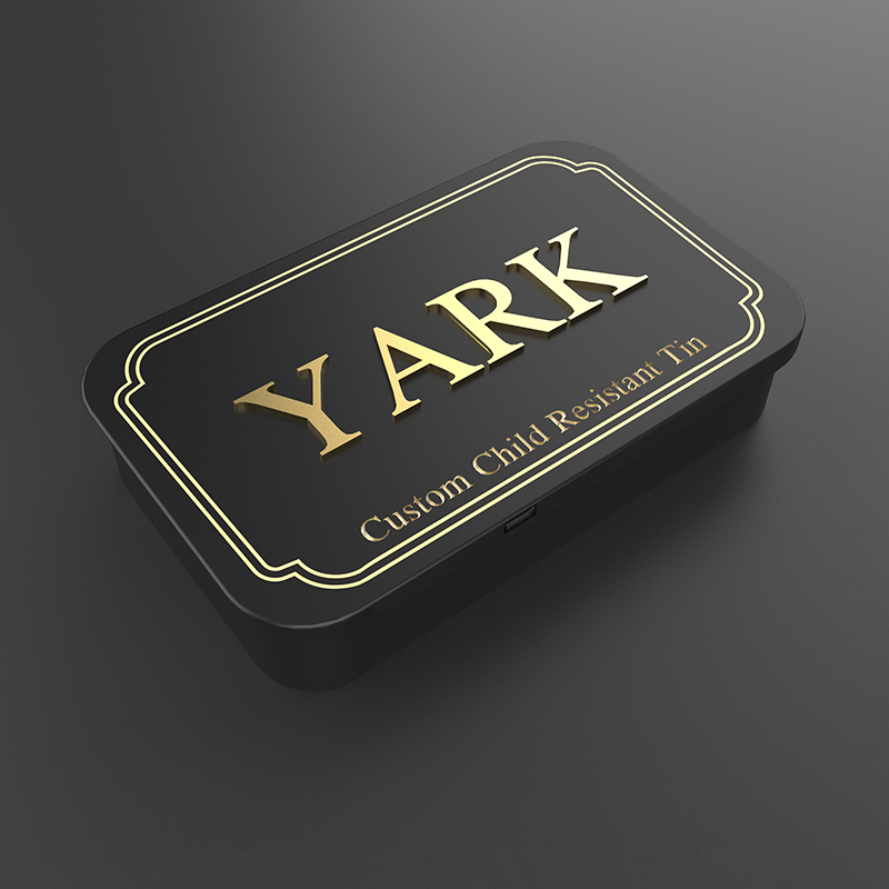 Embossing on tin case