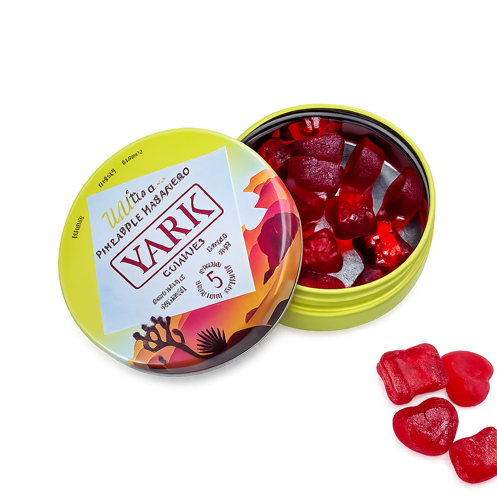 Child resistant tin case packaging examples for pre-rolls and edibles