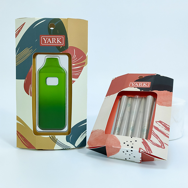 Custom Blister Cart Packaging for Disposable Vape Cartridge