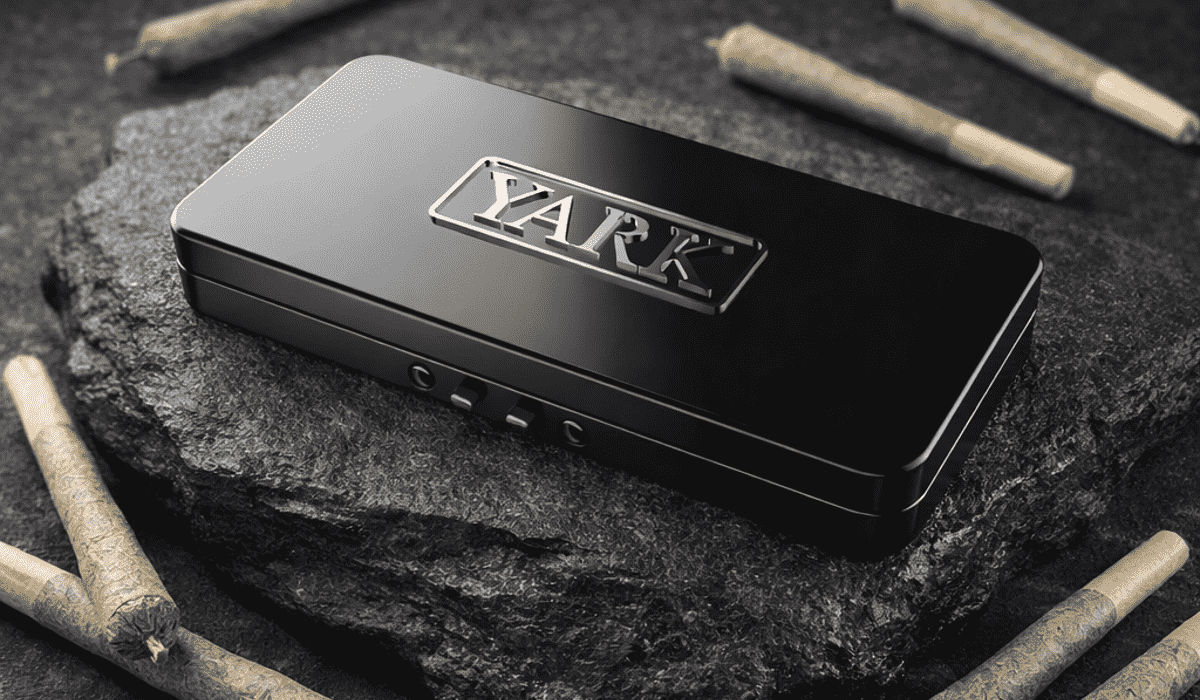 Child resistant tin case packaging for cannabis pre-roll joints