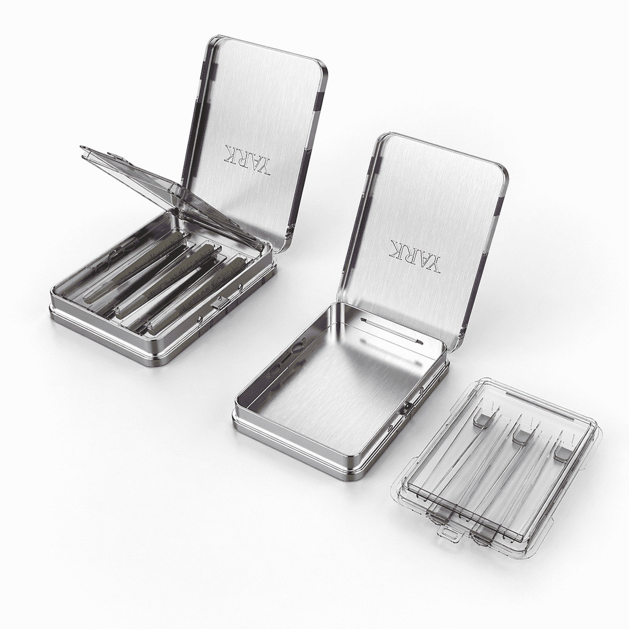 Custom Pinch-to-Open Child Resistant Pre-Roll Tin Box with Insert