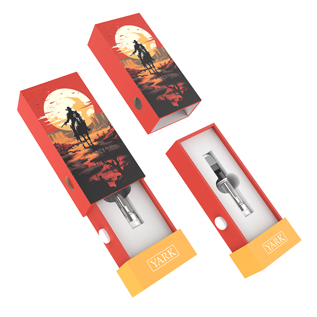 Custom Drawer Vape Cartridge Packaging Box with Display Base