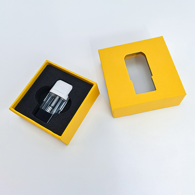 Custom Rigid Vape Cartridge Packaging Box (Lid And Base Style)