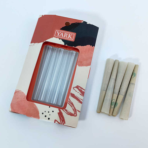 Custom Pre Roll Packaging with Clamshell Blister Insert for Multi-Pack Joints