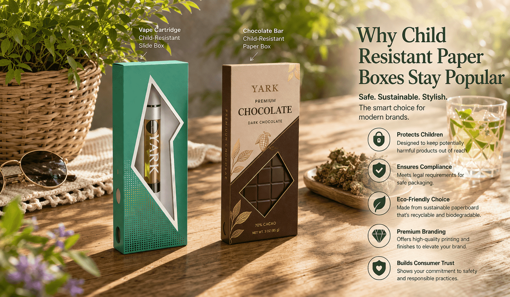 Why Child Resistant Paper Boxes Stay Popular