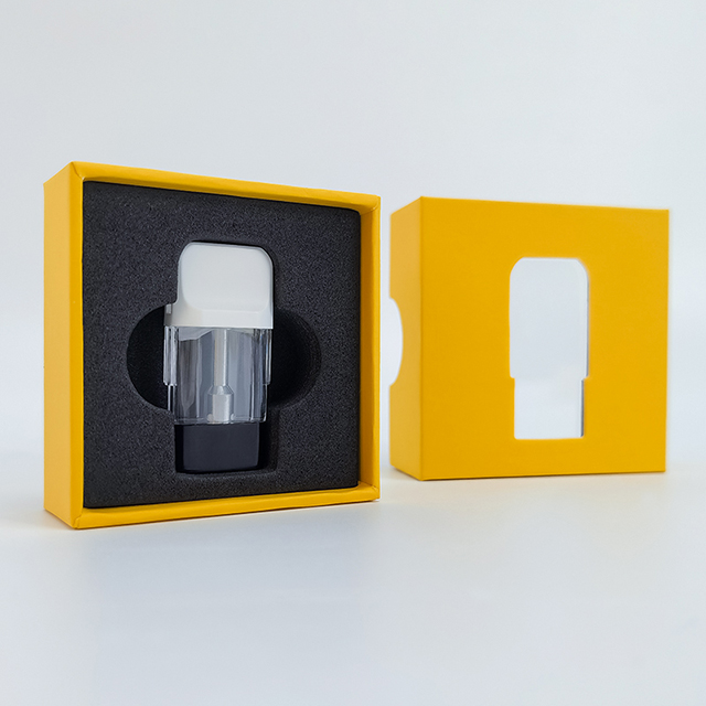 Custom Rigid Vape Cartridge Packaging Box (Lid And Base Style)