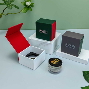 Window Rigid Box for Concentrate Packaging | Visible Dab Jar Packaging Solution