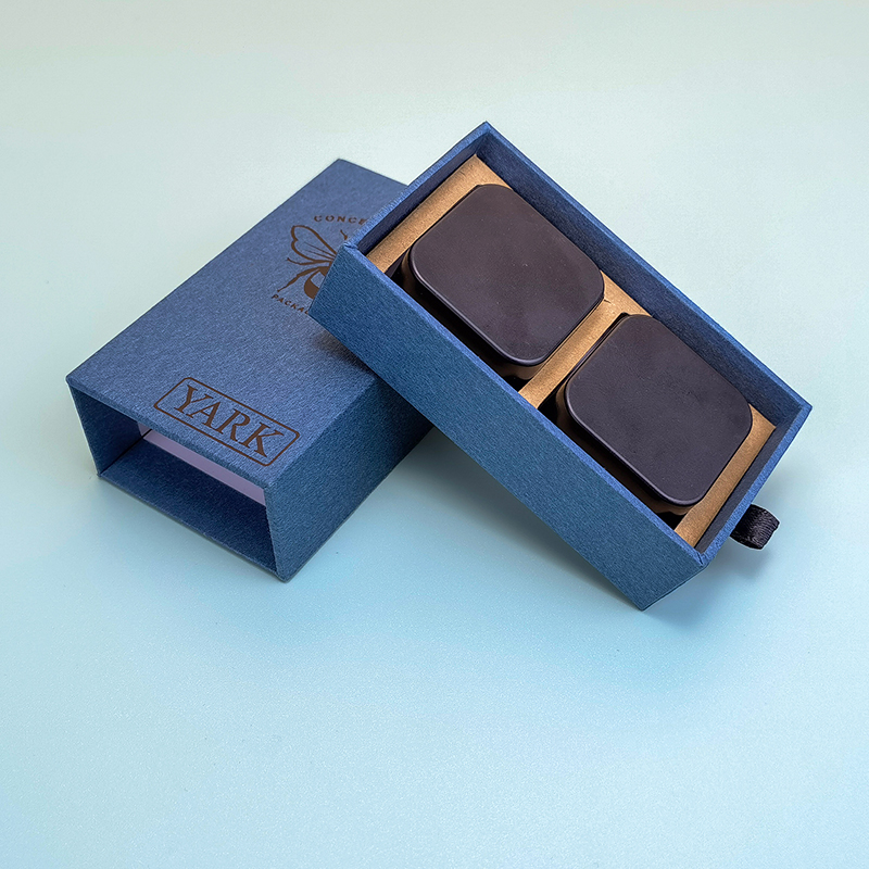 Slide drawer wax jar box concentrate packaging