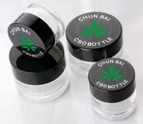 Child-resistant Glass Concentrate Jars