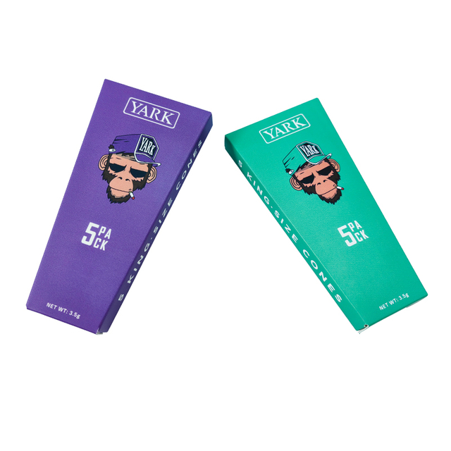 Custom Tapered Pre Roll Packaging Box – Folding Paper Structure for Multi-Pack Joints