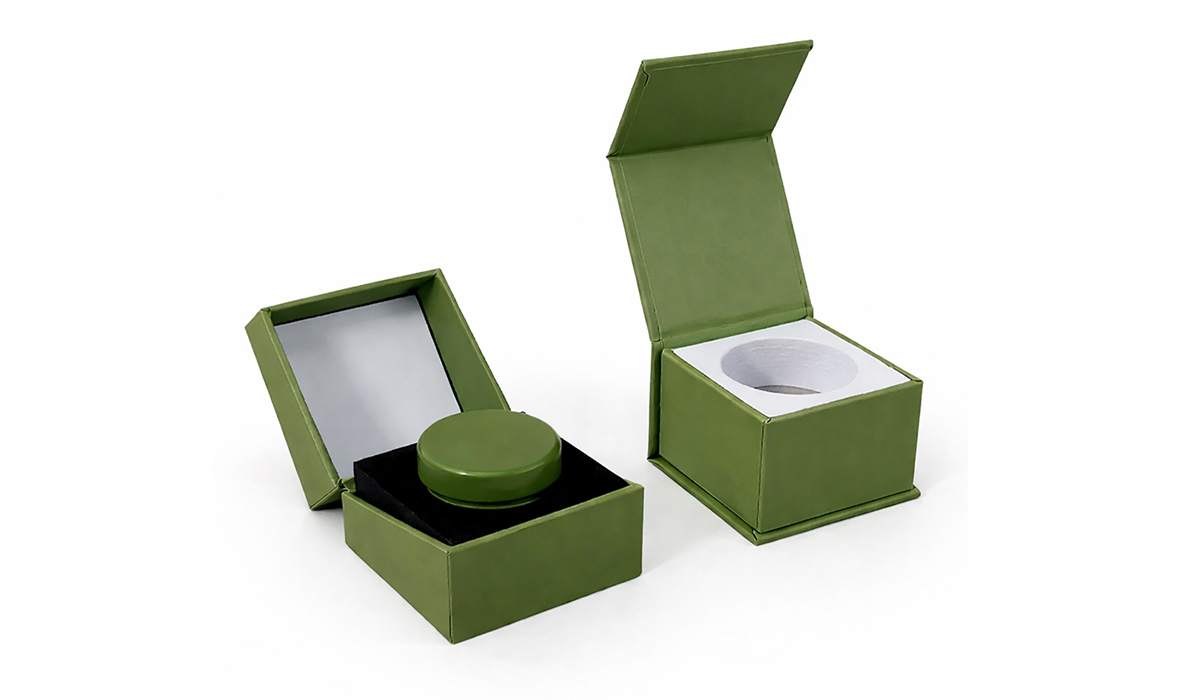 child resistant concentrate packaging box with jar for wax rosin cannabis