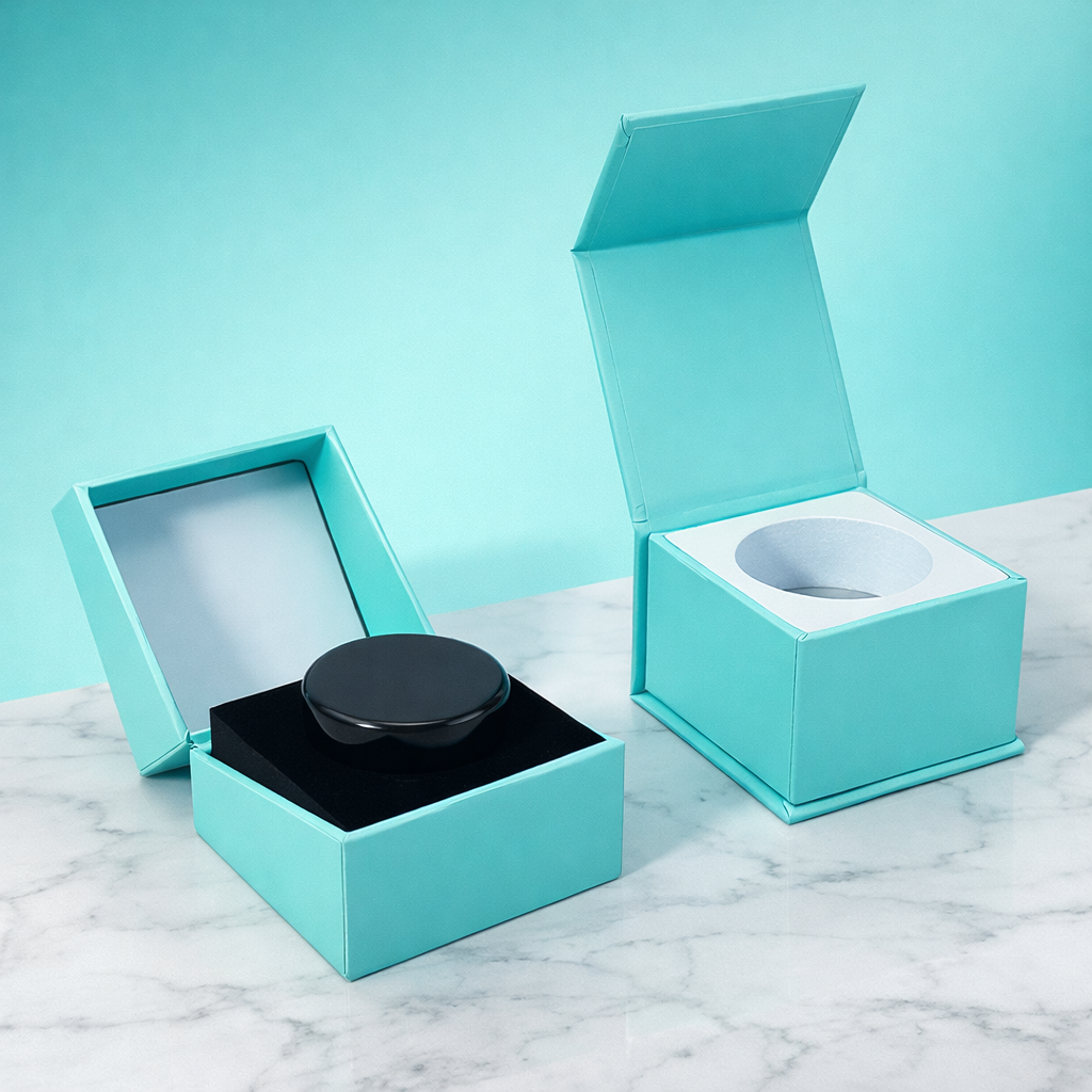 Magnetic Closure Packaging for Dab Jar Container