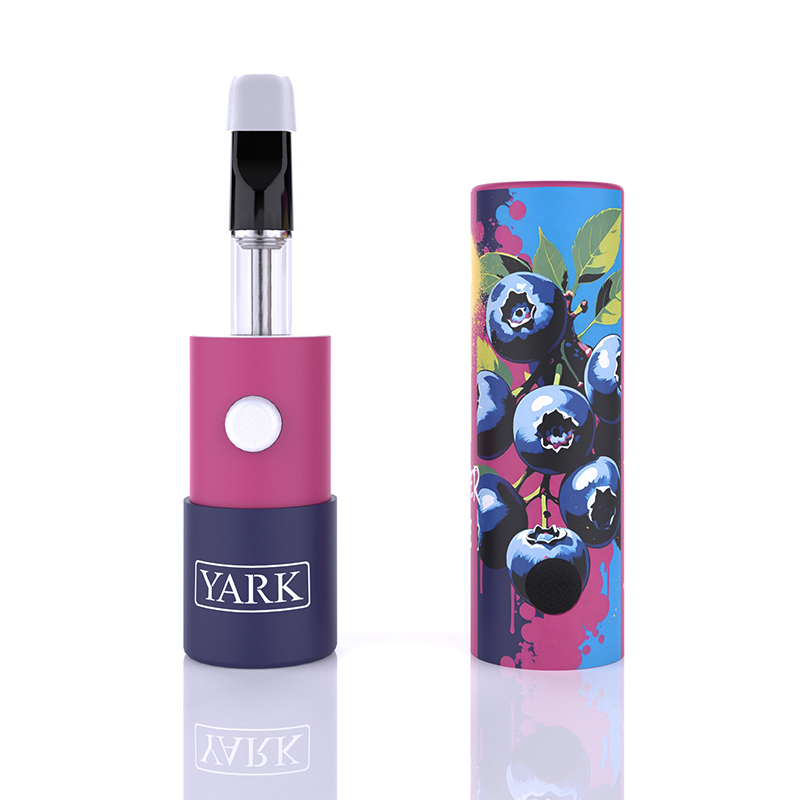 custom printed vape cartridge cardboard tube packaging