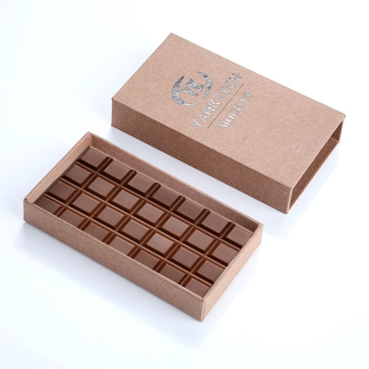 Kraft Chocolate Paper Box Packaging