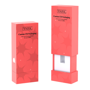 CR Certified Rigid Drawer Box for 510 Vape Devices, CBD Oil Pens & Cannabis Cartridges