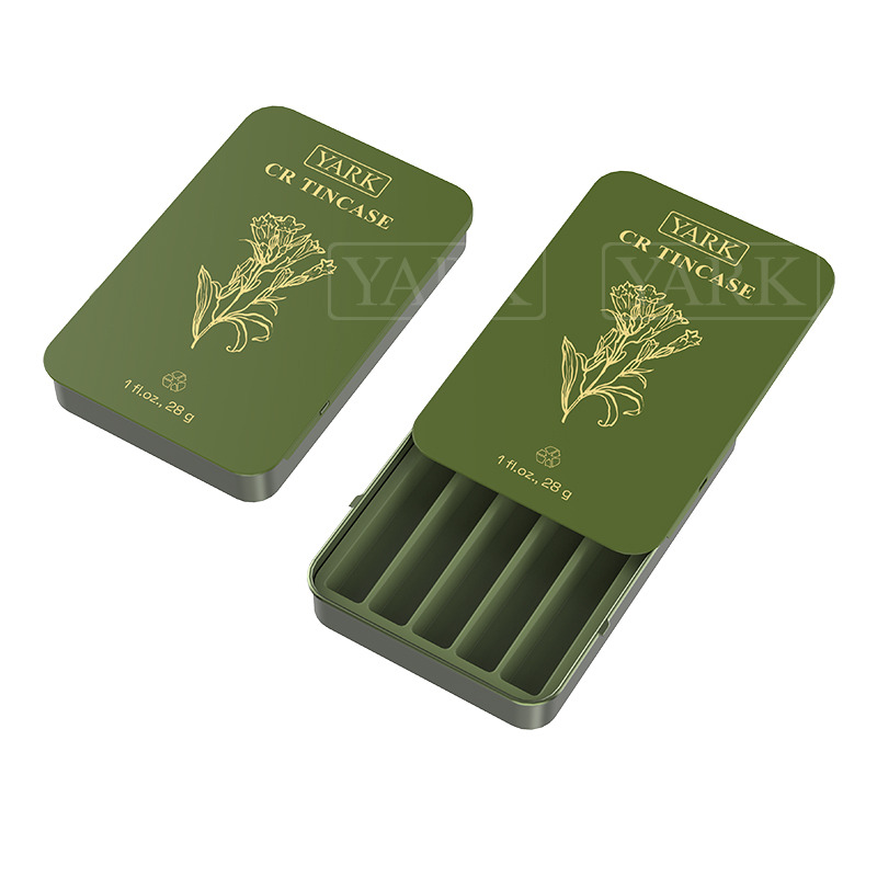 Custom Child Resistant Pre Roll Tin Boxes