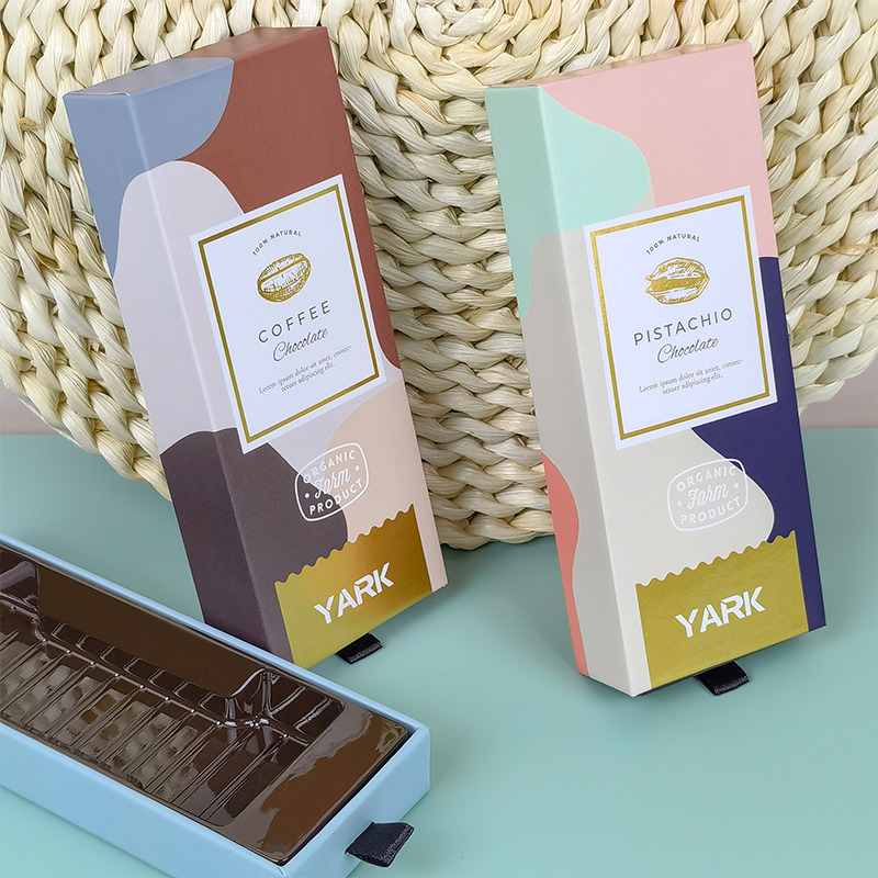 Child Resistant Sliding Chocolate Edible Packaging Box (Custom Cannabis Edible Box)