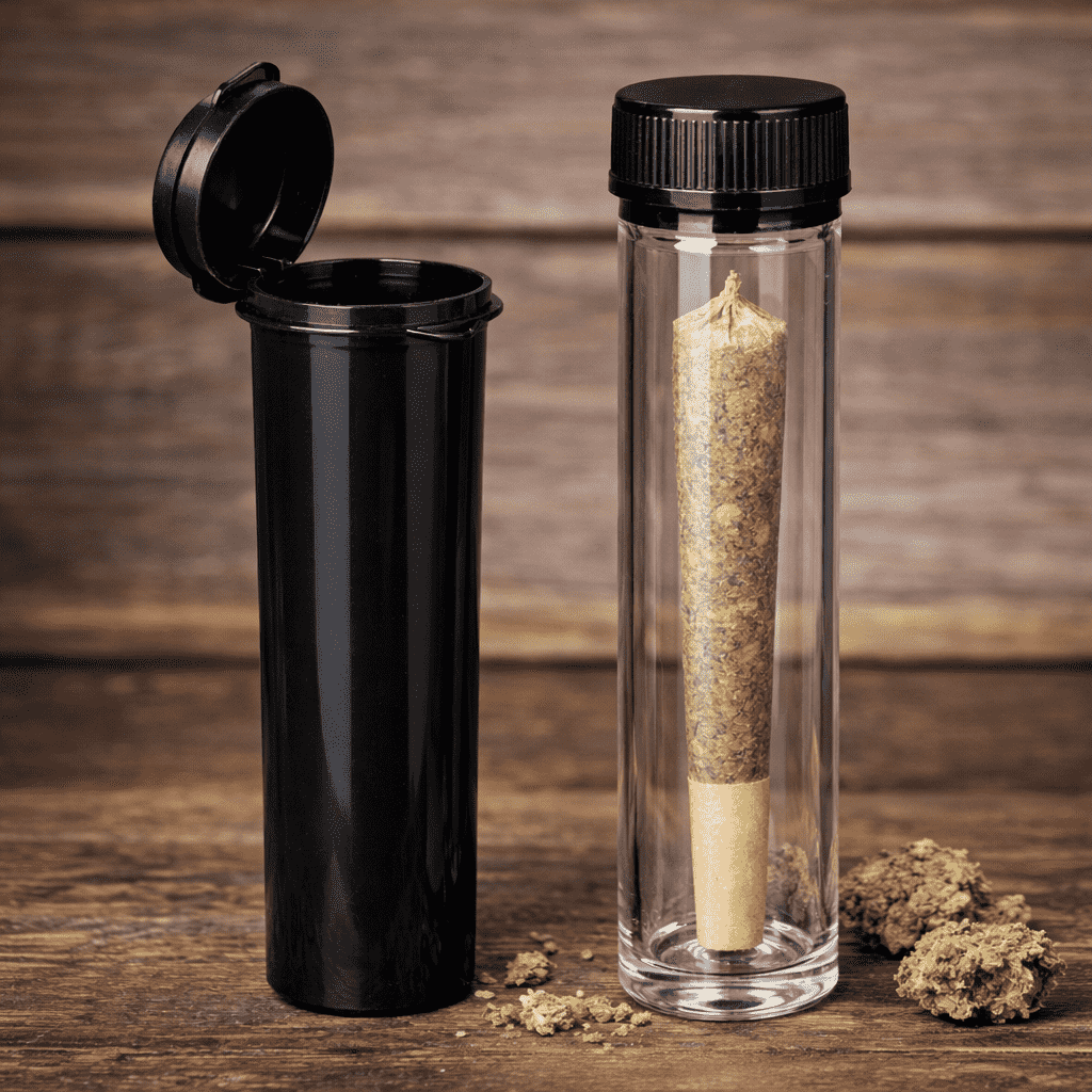 Pre-roll tube packaging for small quantity launches