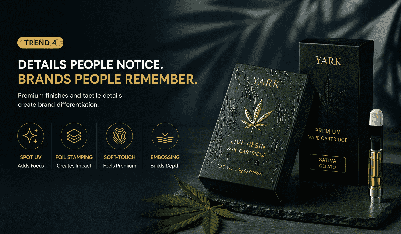 vape packaging insert design trend