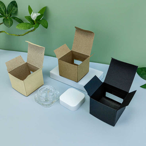 Folding Box for Dab Jar & Wax Packaging | Reverse Tuck Carton for Glass Containers